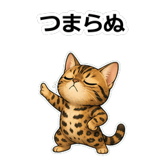 貓咪ベンガル情緒登出貼圖