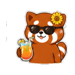 Summer Red Panda