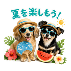 Lana & Robi's Summer Stickers