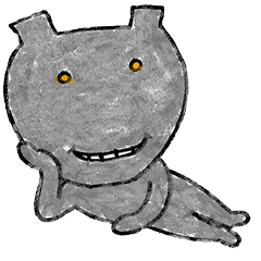 Grey Robot Faces 2