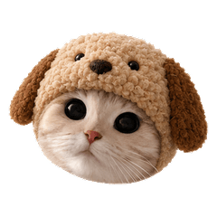 animal hat cat