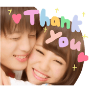 Ren&Kasumi  stamp