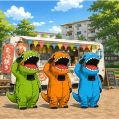 Kurumagaeshi Danchi's Chill Kaiju