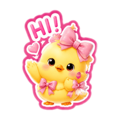Sweet Ribbon Chick