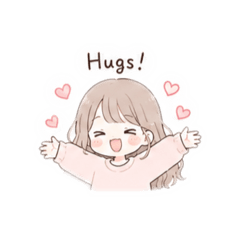 Soft & Cute Girl Stickers.