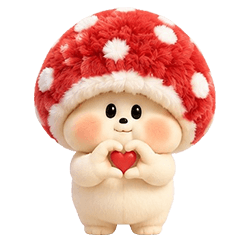 ❤️น้องเห็ดแดงน่ารัก❤️(no text)