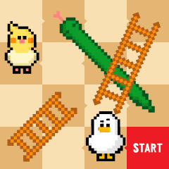 Pixel Planet - Ladders and Snakes Game