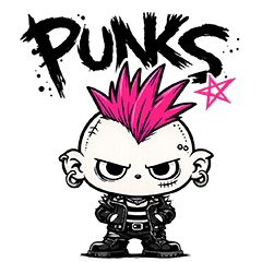 鋲ジャンパンクススタンプ