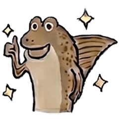 Yellowfin goby Stickers
