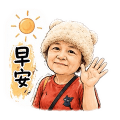不怕熱的阿母