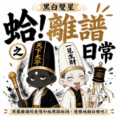 黑白雙星：蛤！離譜之日常