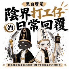 黑白雙星：陰界打工仔的日常回覆