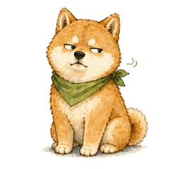 P'Chi, the mischievous dog.