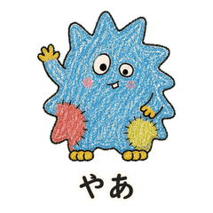 Pencil Spiky Monsters 01