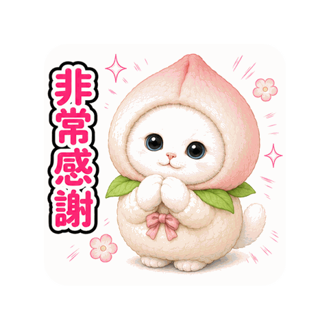跳出來♪貓咪布偶裝貼圖 (天津)