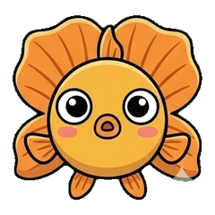 誇張金魚貼圖