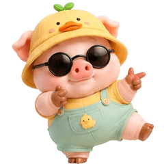 ❤️น้องหมูพิกกี้น่ารัก2❤️ no text