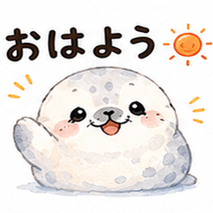 Mochi Mochi Baby Seal Stickers
