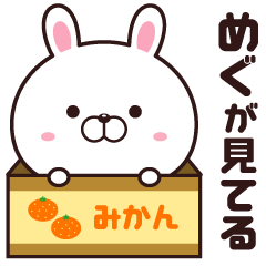(Only of Megu) stickers