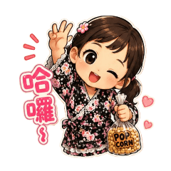 花花小妞超Q登場 （自）
