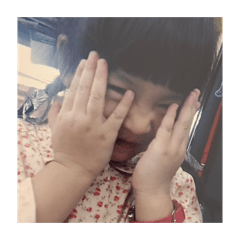 baby p palm with whoo :3