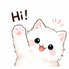 Snowy Cat Chat
