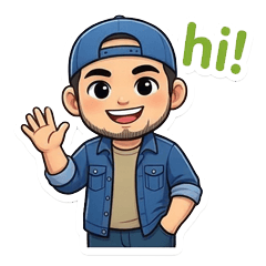 Kob Chill Guy Stickers Vol.1
