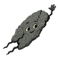 柏油裂縫心情