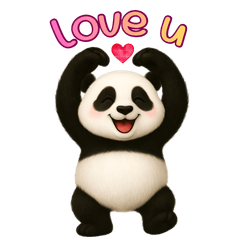 Wiggly Panda Cutie