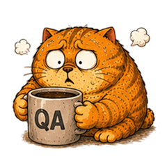 Chubby QA Cat