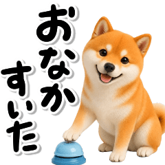 動く！もっちり柴犬
