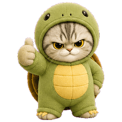 Grumpy Turtle Cat (EN)