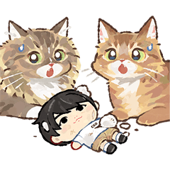 Kitsune and Tanuki(Cats)-A Cat's Life-