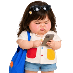 Funny face girl 242 NoText