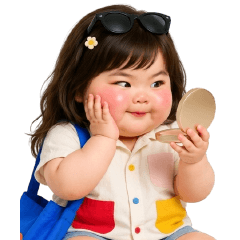 Funny face girl 242BIG EN