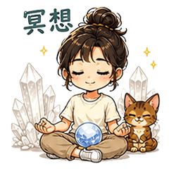 水晶小姐的冥想生活