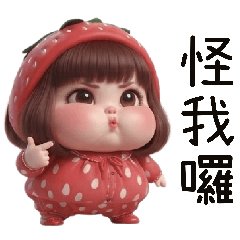 Round Strawberry 2 - Blame me
