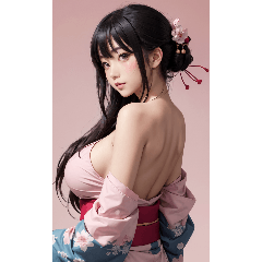 超巨和服女孩寫真