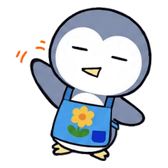 Everyday stamps: Cute farmer "Pen-kun"