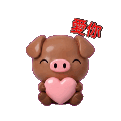 愛的巧克力豬❤️