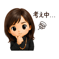 Emi-chan's Everyday Polite Stickers
