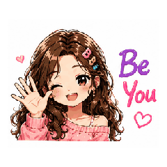 Hello! Sweet Girl Stickers Vol. 5