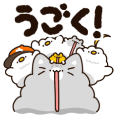 うごく！もこどりスタンプ2