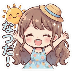 可愛い夏ワンピース女子ずっと使える