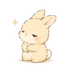 Tsundere Bunny's Daily Reply Stickers