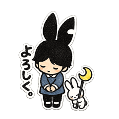 TSUKITO-KUN (color hanko)