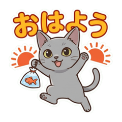 Hello my cat kai
