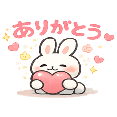 Everyday White Bunny.