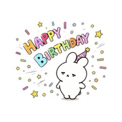麻糬兔4：生日慶祝