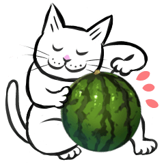 White kitty's summer (English ver.)